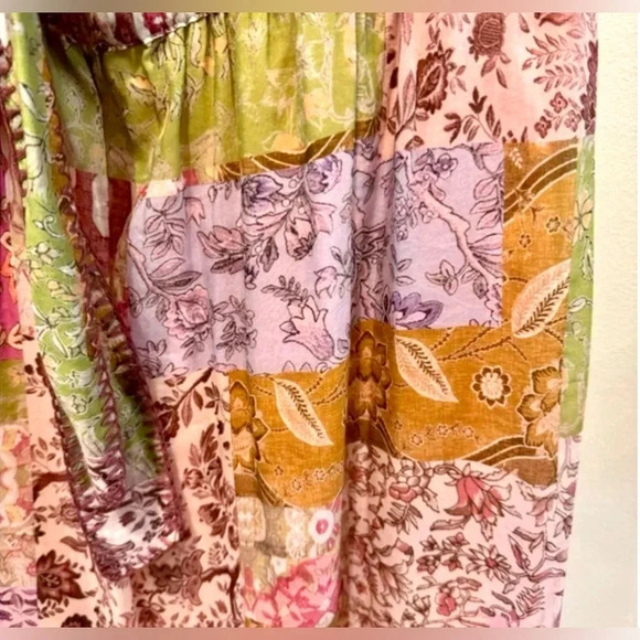 Johnny Was River Tirerd Midi High-Low Skirt Size Small - Picture 6 of 11